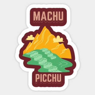 Machu Picchu, Peru Travel Sticker